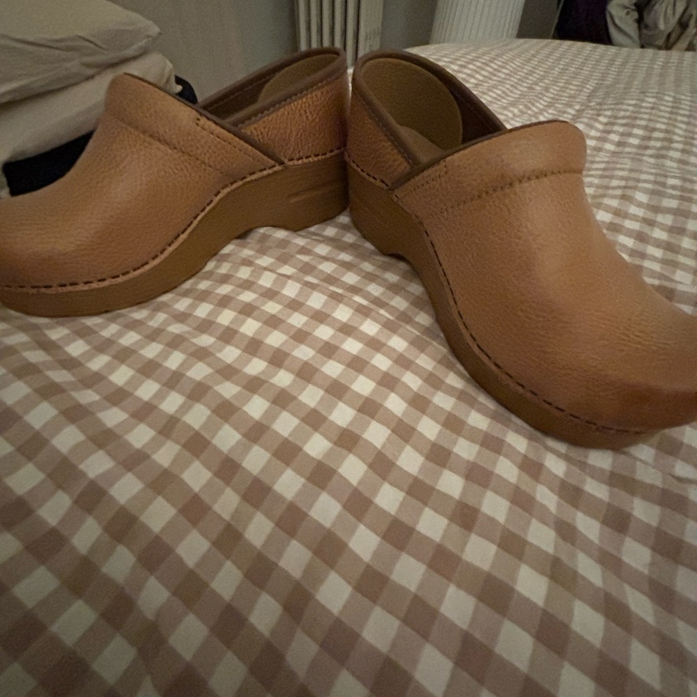 Dansko Honey Distressed Clogs
